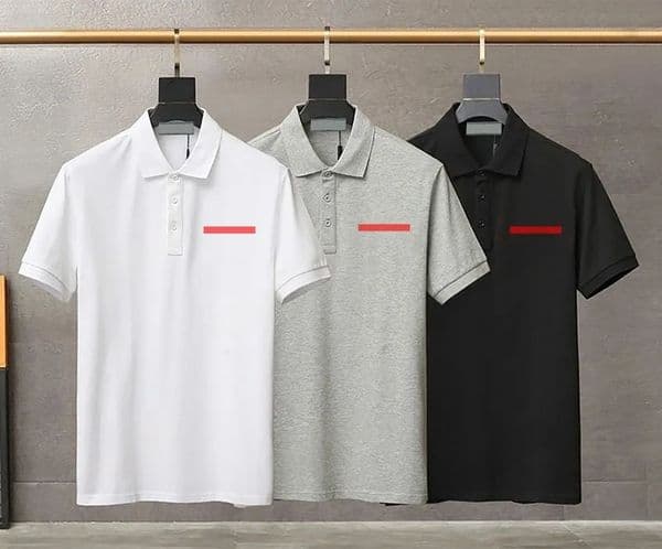mens polo shirt designer polo shirts for men designer t shirt Summer Casual Embroidered Pattern Pure Cotton High SreetBusiness Fashion