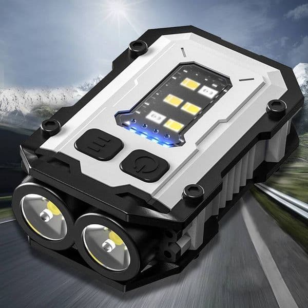 High Flashlight USB Charging Super Bright Torch 180LM Portable Keychain Light Multifunctional for Camping Fishing Walking ddmynov