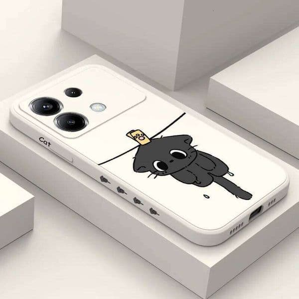 Sun Cat Phone Case For Xiaomi Poco F7 X7 X6 F6 M6 M5 M5S F5 X5 F4 X4 M4 F3 M3 X3 Pro Ultra 4G 5G GT Silicone Cover