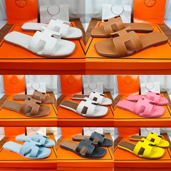Women's designer sandals fashionable classic luxury floral flat sandals summer lightweight beach shoes comfortable flat shoes beach slippers Floral sandals