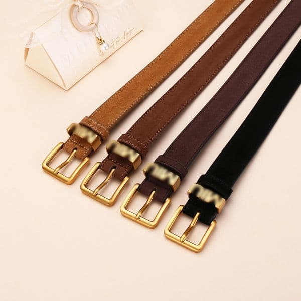 Women Slimming Belt Luxury Pin Buckle Designer Waist Belt Fashion Accessory for Jeans & Dresses Tummy Control MM Belt