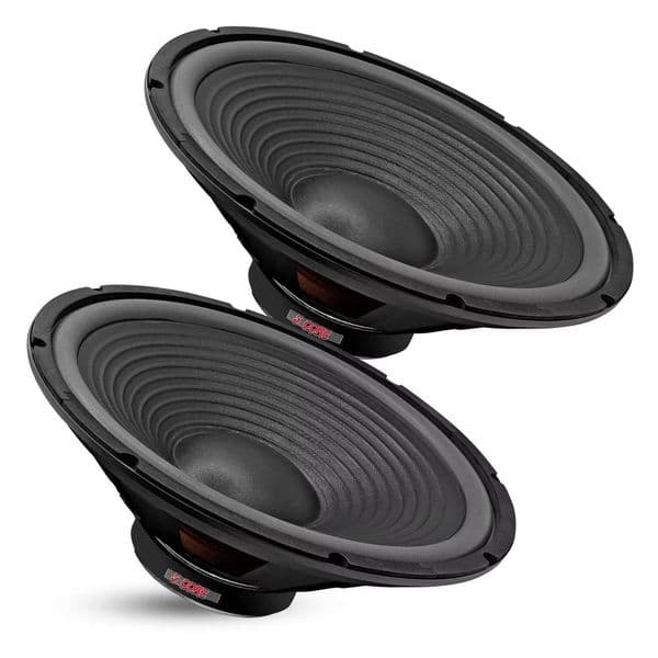 WF 15 140 4 Ohms 2 Pieces 15Inch 450 Watt Car Audio Subwoofer Deep Bass Replacement Speakers, Suitable For Cars, Trucks, And Vehicles