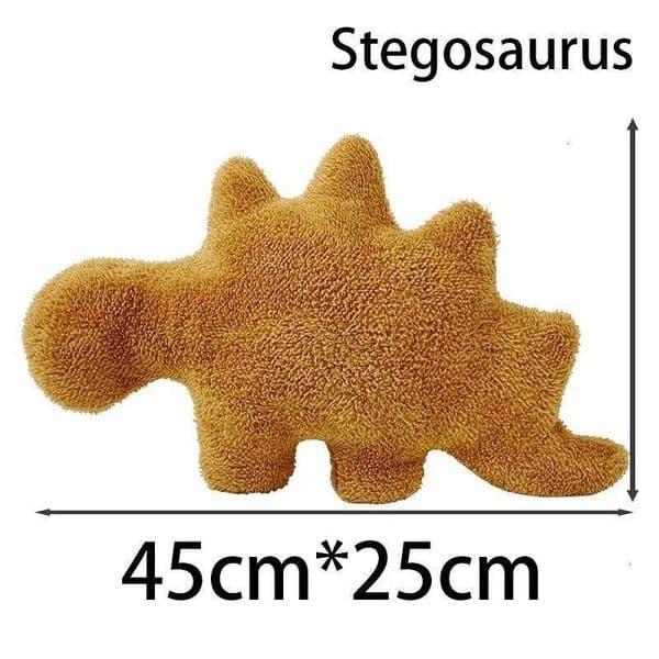 Dolls Dino Chicken Nugget Cartoon Dinosaur Pillow Stuffed Animal Plush For Kids Baby Gift 231013