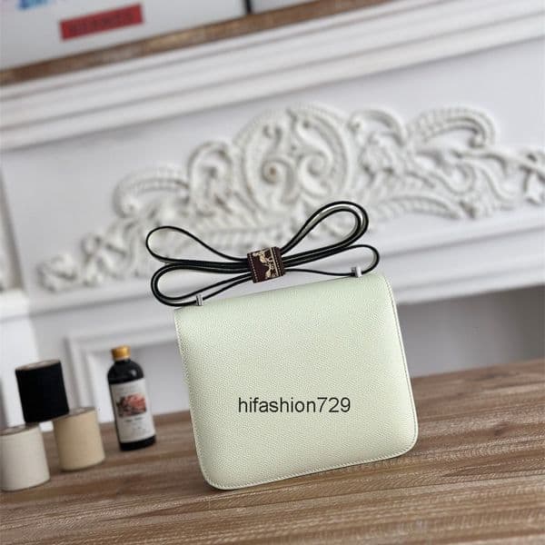 10a Top quality constances bag designer bag shoulder bag handbag tote bag 10a epsom calfskin crossbody wax thread hand sewn 19cm 24cm bags designer women bag E9L3