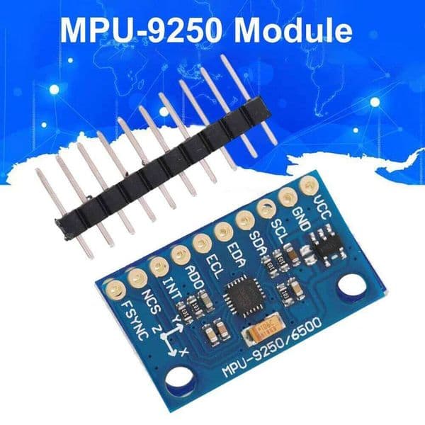 GY-9250 MPU9250 9-axis/9-axis Attitude Sensory IIC/SPI Gyro+Accelerator+Magnetometer Measurement Sensor Module 3-5V