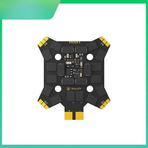 iFlight Borg 60R 3 8S 4 IN 1 ESC With 20x20mm Mounting Holes Compact Drive Component For FPV Racing Frame Assembling And Aircraft Accessory Renewal