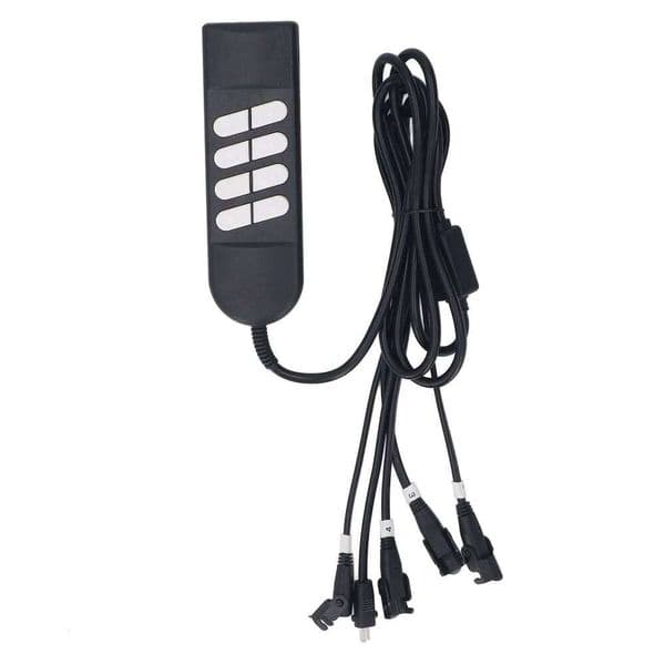 Lift Chair Power Hand Control Replacement 8 Buttons 5 Pin 4 Motor Electric Recliner Controller