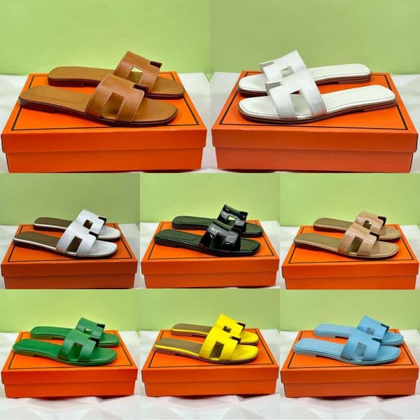 Male and female designer sandals fashionable classic luxury flower flat sandals summer lightweight beach shoes comfortable flat shoes beach slippers