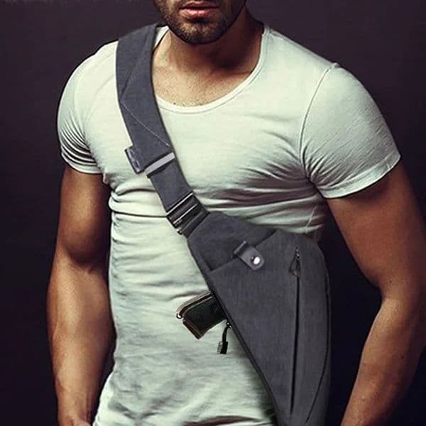 Customizable AntiTHEFT Chest Bag Security Concealed Left Right Tactical Storage Holster Pouch Men Nylon Shoulder Messenger Bag 260603