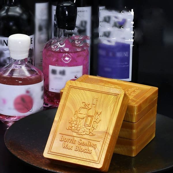 Bottle Sealing Wax Blocks Wine Bottle Wax Seal Kit for Whiskey Liquor Mead Sealing Bottles