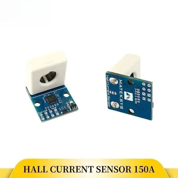MATEK 150A Hall Effect Current Sensor Module 0 to 69V Voltage Detection Unit Matched with H743 Slim V3 Flight Controller for FPV Racing Drone Power Monitoring