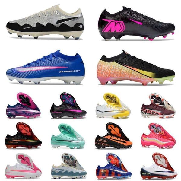 New Quality Boots 16 Frenulum Laces FG Mens Soccer Cleats Comfortable Training Leather Football Shoes kids size UK3 US4 36-45 A10