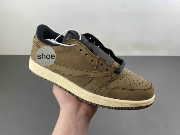 1 Low OG Mocha Brown Black Basketball Shoes For Men Women 1s Sports Sneakers