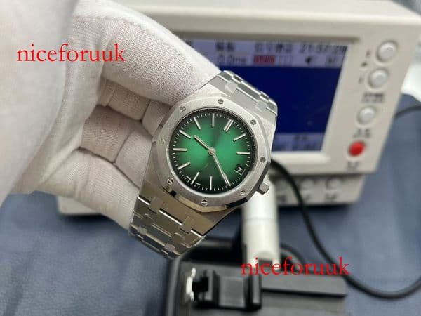 classic fashion oak 39mm 16202 watch designer Calibre7121 ultrathin men luxury fashion movement zf steel titanium movet 286