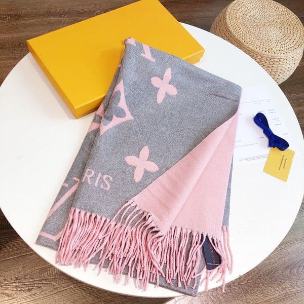 scarfs designer women silk luxury scarf for women Winter stripe trend cashmere scarf full letter printed scarves soft touch tags winter scarf