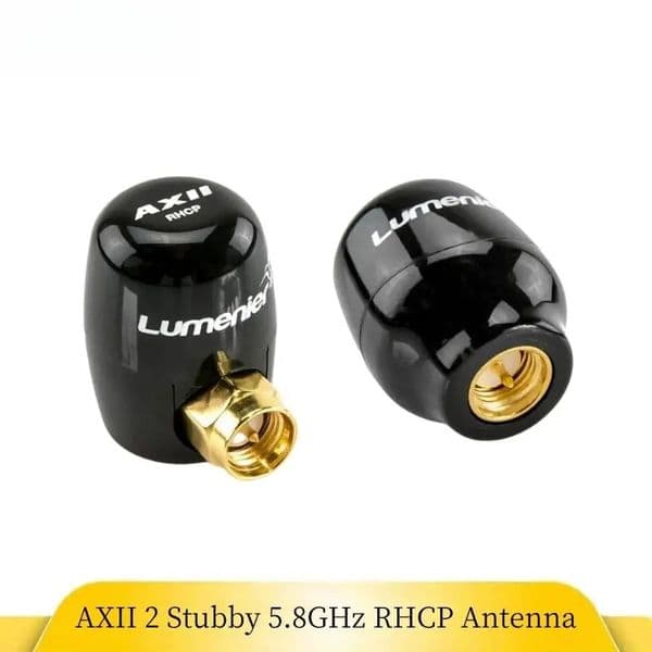 Lumenier AXII 2 Stubby 5.8GHz 2.2dBi Gain FPV Antenna RHCP for Fatshark EV200D FPV Goggles FPV RC Racing Drone Models DIY Toys