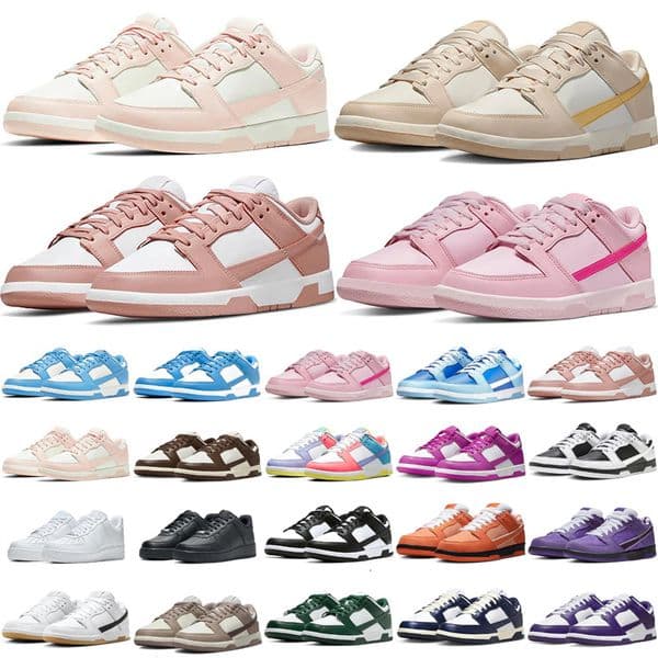 Casual shoes Low Panda Grey Fogs White Triple men womens Medium Yellow Olive Syracuse Preppy Leather Style Outdoor sizes 36-45