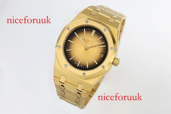 watch classic luxury oak 39mm fashion 16202 designer men Calibre7121 fashion ultrathin movement zf steel titanium movet 526