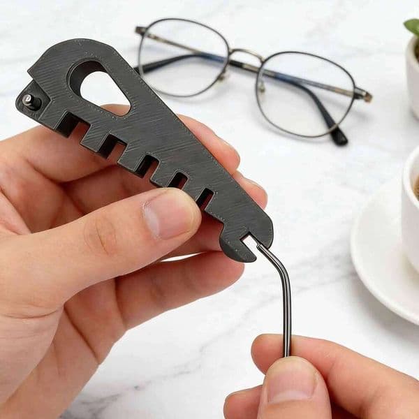 Temple Arm Straightener Anti-Slip Precise Eyeglasses Adjustment Tool for Beginners Professionals Opticians