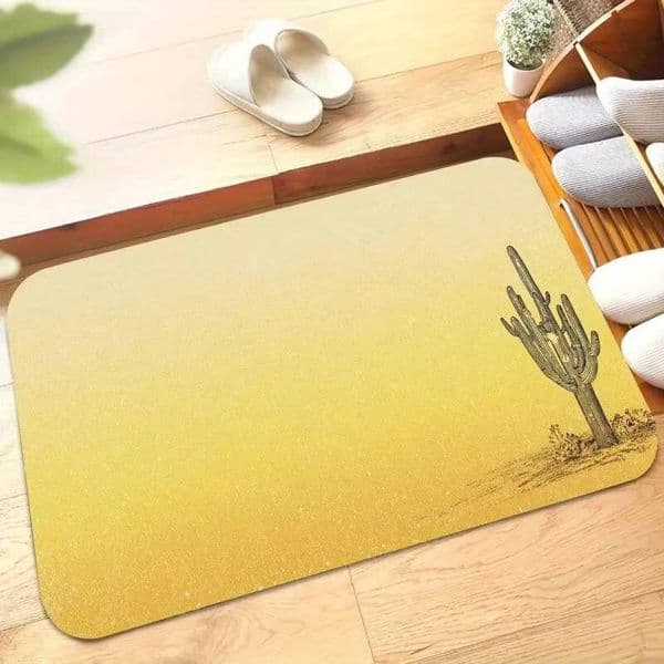 Quick-Drying Non-Slip, Suitable Use In Bathrooms, Kitchens, Indoors, And Outdoors, Ideal For Soft Floors, Featuring Modern Minimalist Quick-Drying Technology