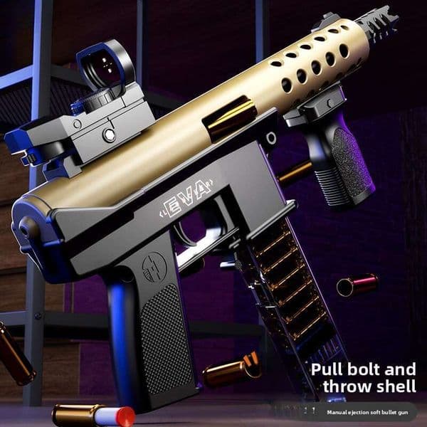 Compact Tactical Shaped Decor Model, Transparent Side Magazine Static Collectible Ornament for Desktop Hobby Gift
