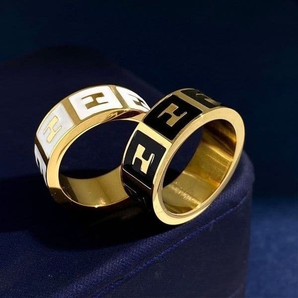 TOP Designer Rings for Men Women Titanium Steel Ring Designer Luxury Couple Rings Classic Letter Ring Fashionable Minimalist Jewelry Set
