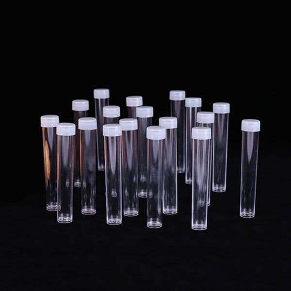 5ml Clear Plastic Tube Bottle Portable Packaging Box Storage Empty Bottles Jar Boxes Tubes Wholesale