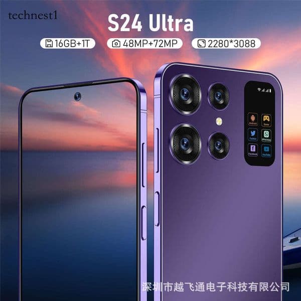 New S24 Ultra Android 5G Smartphone 16+1T Mobile Phone