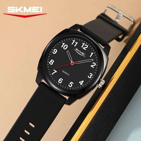SKMEI 2643 Leisure Minimalist Student Silicone Strap Simple Quartz Watch for Men Women Girls' Clock reloj hombre 1af85