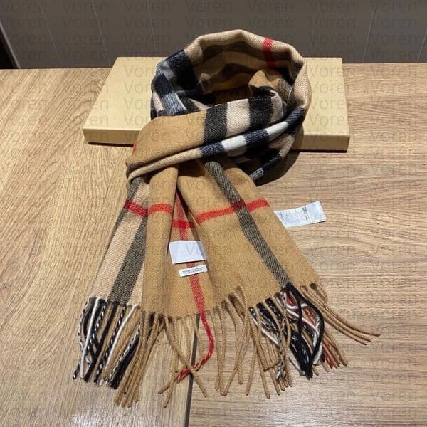 Designer Silk Scarf luxury Scarfs Designer Women Silk Winter Stripe Fashion Cashmere Craftsmanship Scarf Soft Touch Unisex