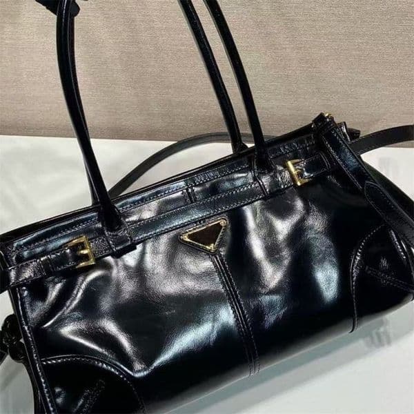 10a Top quality soft lux bonnie bag designer bag tote bag shoulder bag classic enameled metal triangle handbag calfskin 32cm 38cm 42cm bags designer women bag KRZI