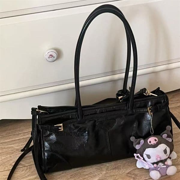 10a Top quality soft lux bonnie bag designer bag tote bag shoulder bag classic enameled metal triangle handbag calfskin 32cm 38cm 42cm bags designer women bag O06M