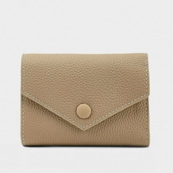 New Tri-Fold Wallet - Faux Snake Print & Leather Patchwork with Metal Snap for Women's Daily & Business Use 35428