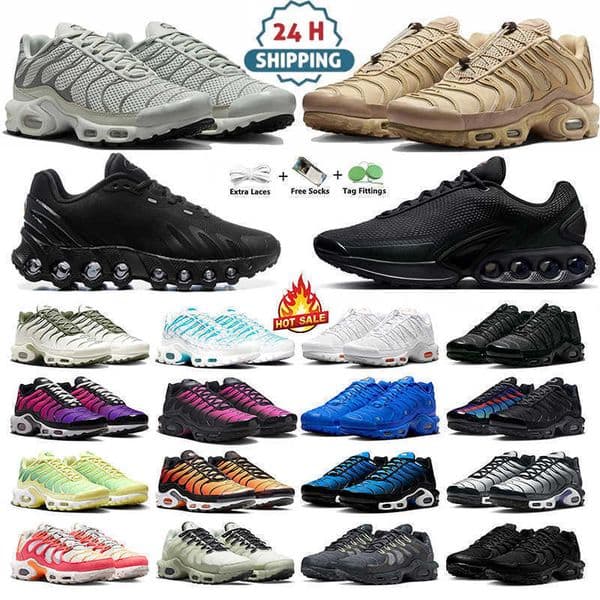 Tn tns tnss Plus 3 DNS Running Shoes Mens Women Triple White Black Sky Blue Gradient Dusk Unity Tennis Breathable Trainers outdoor Sports Sneakers Size 3646