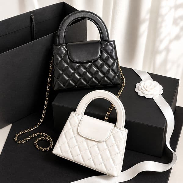Designer bag Kata bag Luxury purse Fashion luxury handbag Metal chain tassel crossbody bag Metal tassel shoulder bag Leather tassel style women's handbag makeup bag 2
