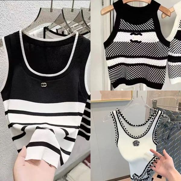 Womens clothes t shirt designer women sexy halter tops party crop top embroidered tank top spring summer backless shirt S-XL