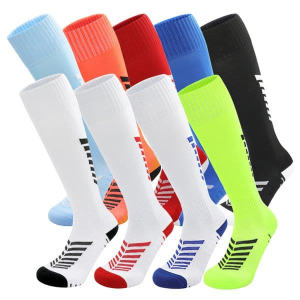 Designer In Stock Football Socks For Men Long Non Slip Professional Training Socks Children Soled Socks Adult Socks Running Fitness Training Yoga Running Sports