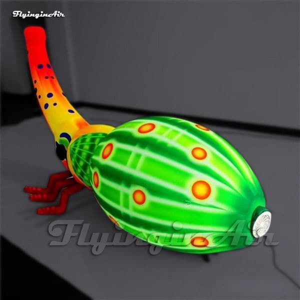Free delivery Large Inflatable Fulfora Candelaria Cartoon Animal Model Insect Balloon Airblown Lantern Fly For Park Decoration