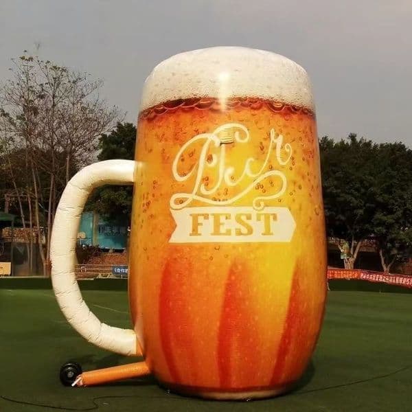 Free Shipping IP Activity-Inspired Inflatable Beer Cups Perfect Decoration Choice for Festivals