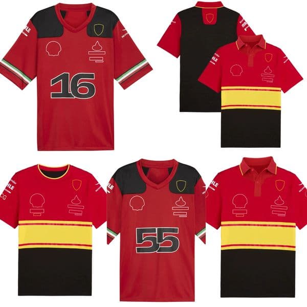 f1 shirt 2026 New formula one shirt f1 driver sports T-shirt short sleeve sweat-wicking breathable POLO shirt f1 racing printed custom team motorcycle racing clothes