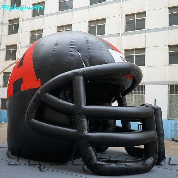 Football Players Entrance Archway Inflatable Helmet Tunnel Inflated Sports Channel — detail 1