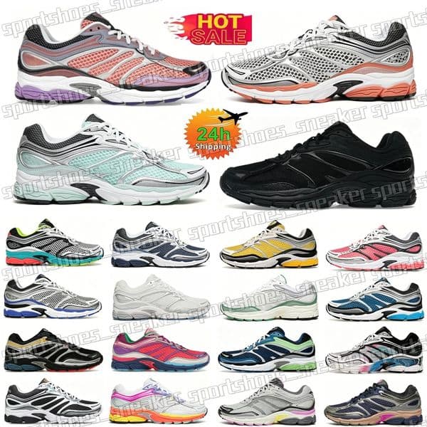 Designer Sauconyy Omni 9 Running Shoes Mens Casual Trainers Triple Black White Pink Purple Silver Gold Pine Green Sports Women Outdoor Sneakers Size 36-45