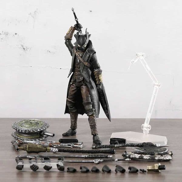 16cm Bloodborne Hunter Figma 367-DX Action Figure Joint Movable Model Toys Toy W250120