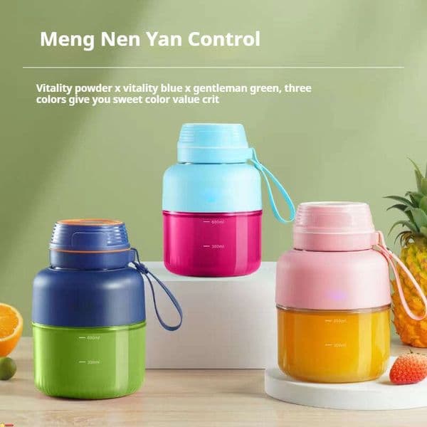 Portable Small Wireless Electric Ton Fruit And Vegetable Juicer Cup Large Capacity