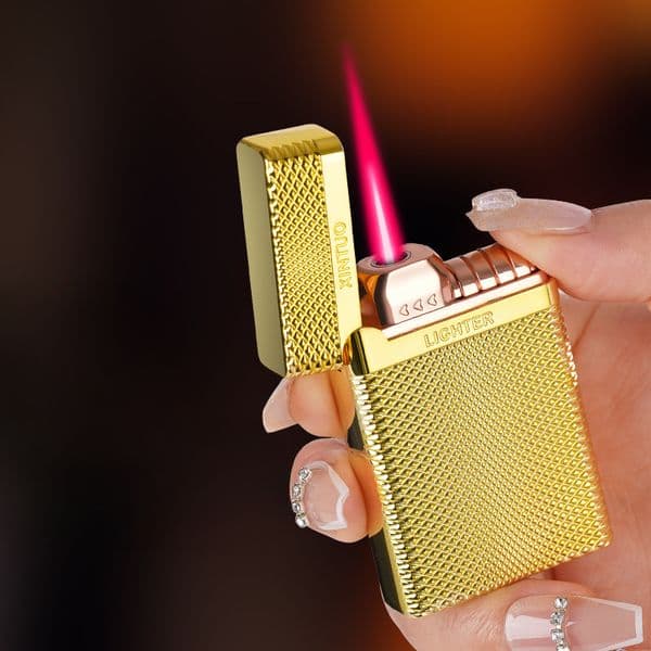 Ryogram Iatable Red Flame Lighter High Quality Windproof Gift Lighter