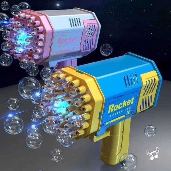 40 hole bubble gun toy handheld fully automatic bubble machine electric childrens toy outdoor bubble toy childrens giftW240902