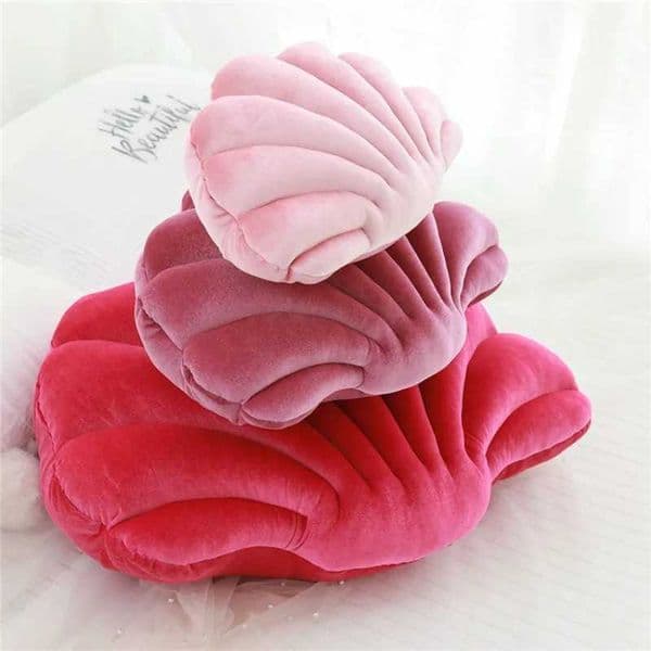 Soft and comfortable plush shell pillows for throwing pillows in family bedrooms used for home decoration and comfortable cushions W240819