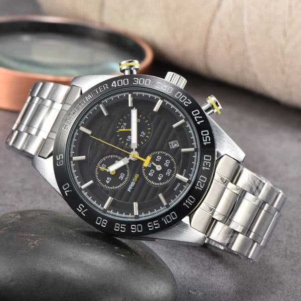 New High quality High-end mens watch designer watches luxury Steel strip strap 198 mechanical watch fashion