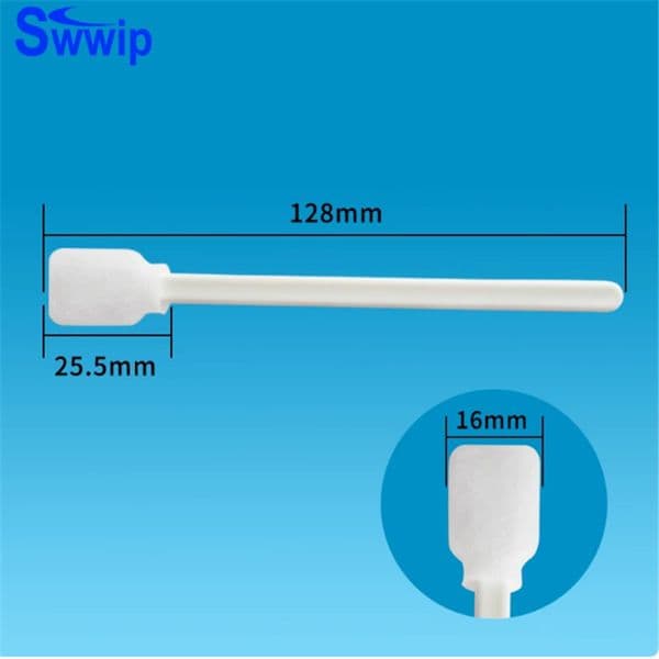 Industrial cotton swab sponge head IPA-707 print head clean swab stick 128mm high quality printer supplies