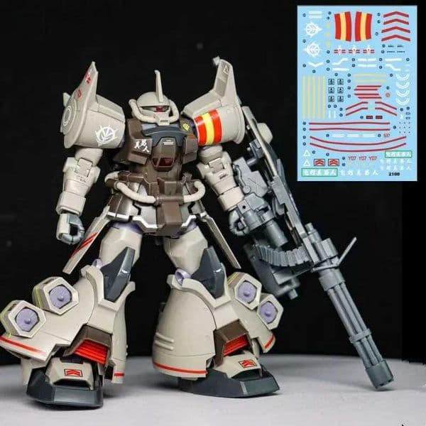 STAR Gouf Flight Type MS-07H-8 HG 1/ 144 Assemble The Model Action Figures Model Building Kits Decoration Collectible Toy Gift W250120